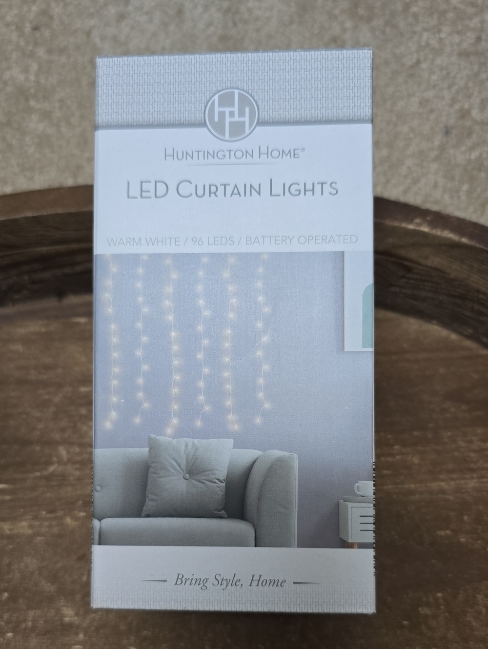 Huntington Home Warm White LED Curtain Lights